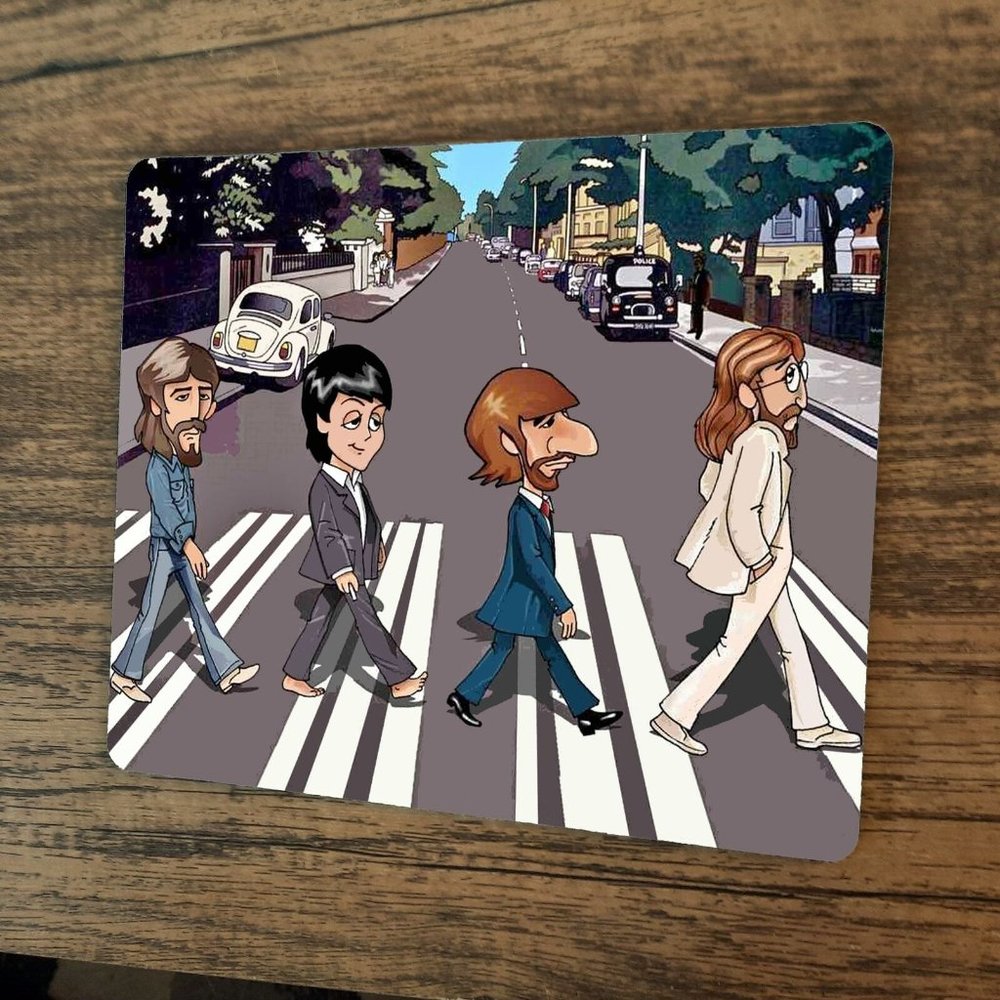 Abbey Road‎ Art Mouse Pad The Beatles